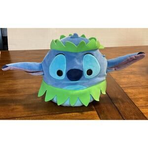 Squishmallows 8” Hula Stitch the Alien with Grass Skirt 2022 Disney Squad